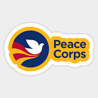 Peace Corps Logo Sticker